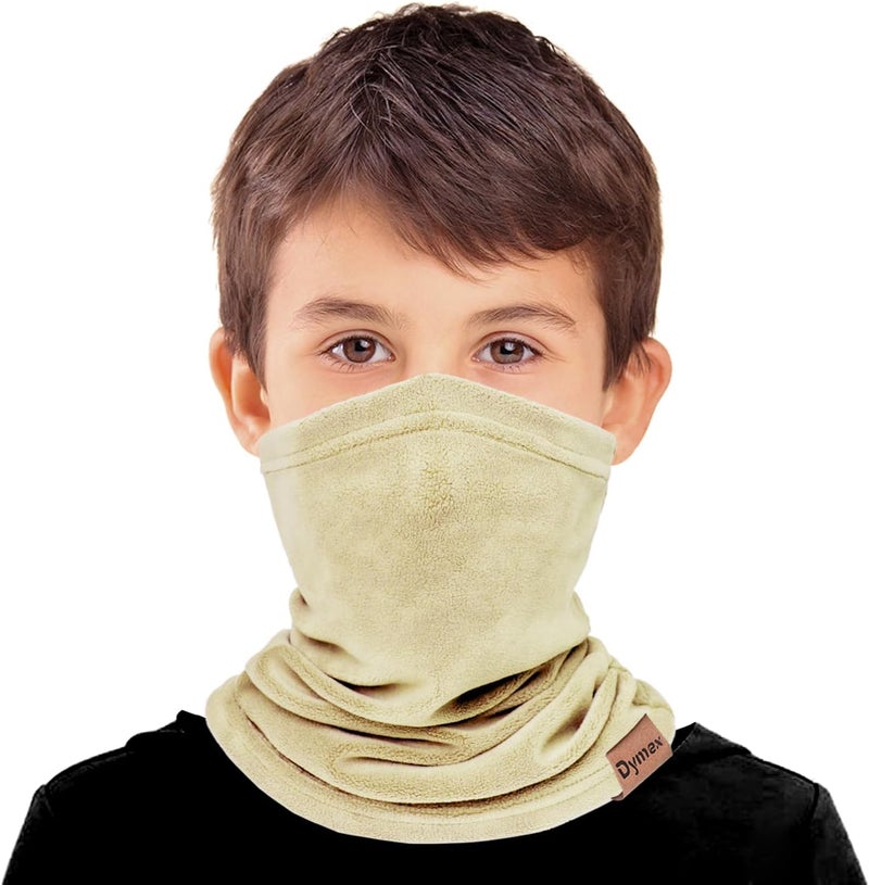 Dymex Kids Neck Warmer Gaiter Winter Fleece Face Neck Cover Balaclava Cold Weather Windproof Face Mask for Boys Girls - Image 2